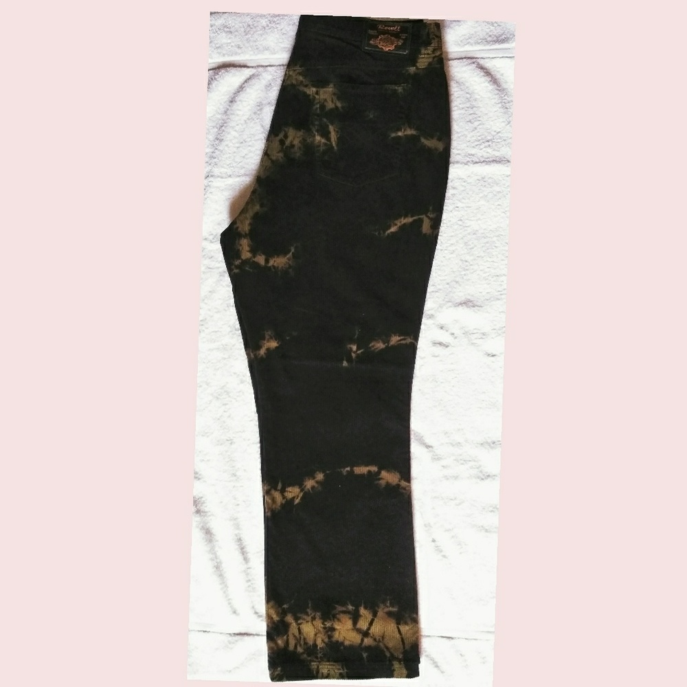 NWT Revolt tie-dye Corduroy Pants - Picture 3 of 7